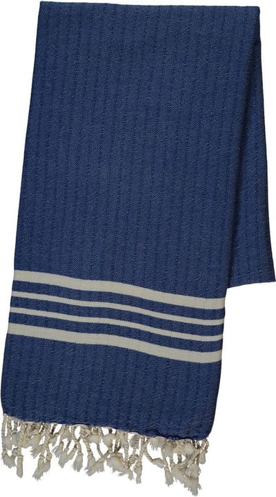 Lalay - Hamamdoek Krem Sultan Royal Blue 180x100cm - royal blue - 180 - 100 - Strandlaken - Saunadoek - Saunalaken - Omslagdoek - Stranddoek - Reishanddoek - Plaid - Zwem Handdoek - Sneldrogende Handdoeken