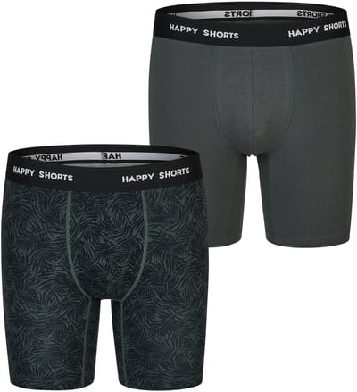 Happy Shorts Langer Boxer Jersey Boxer Briefs