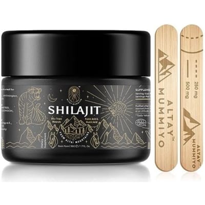 Shilajit - 100% Pure Biologische Himalaya Hars, Fulvinezuur En Mineralen