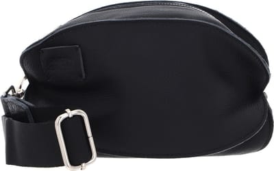 FREDsBRUDER Leren Schoudertas Feeling Good Ball Bag Black Zwart