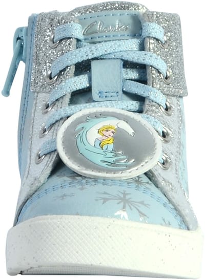 Hoge leren sneakers voor kinderen: City Ice