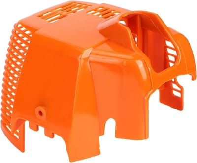 Bosmaaier Kap - Beschermkap Trimmer - Bosmaaien Tuin - Duurzaam Plastic - 21 x 16 x 12 cm - Oranje