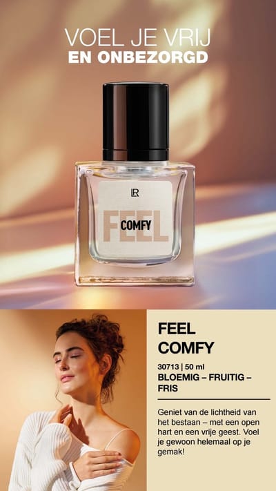 Lr Mood Infusion Feel Comfy - Parfum - neuro transmitters - mood versterker