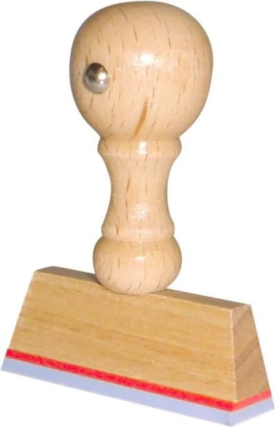 Handstempel 40x10 Mm - Stempels - Stempels volwassenen - Snelle Levering