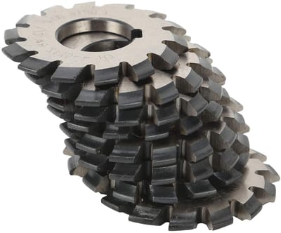8-delige Snijset voor Involute Tandwielen van HSS - Hoogwaardige Snijgereedschappen voor Precisiewerk met 14.5° Hoek en 55mm/22mm Maten