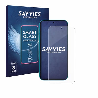 3 Stuks Savvies Screenprotector - geschikt voor Nothing Phone (4a) - beschermfolie glas transparant