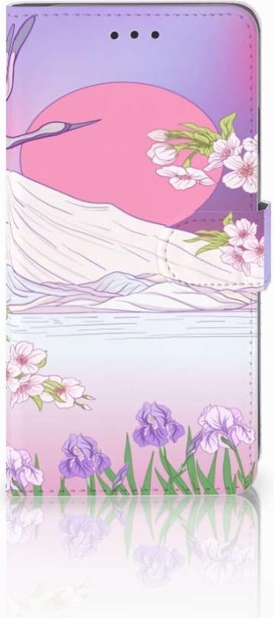 Boekhoesje voor Apple iPhone Xs Max Telefoonhoesje met Pasjes Bird Flying