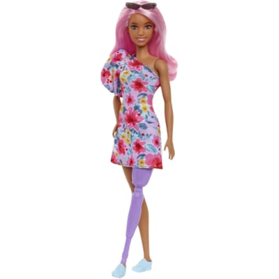 Barbie Fashionistas Doll - Jurk met Ã©Ã©n schouder