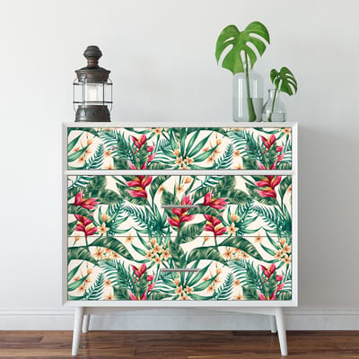 Tropische Paea meubelsticker, 40 x 60 cm