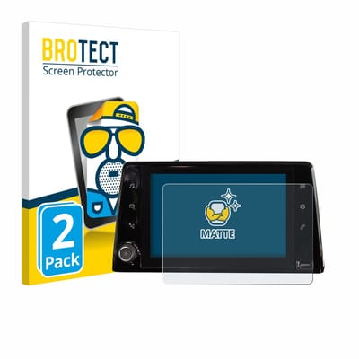 BROTECT - Screenprotector voor Peugeot Rifter 2019 Infotainment System - Folie Beschermfolie matte 2 Stuks