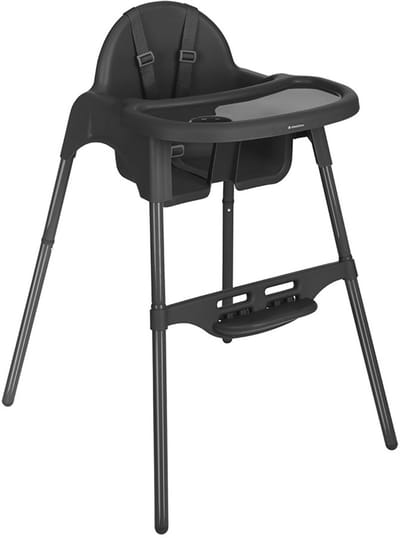 Kikkaboo 2-in-1 Jammy Kinderstoel Voor Thuis Zwart Kinderen