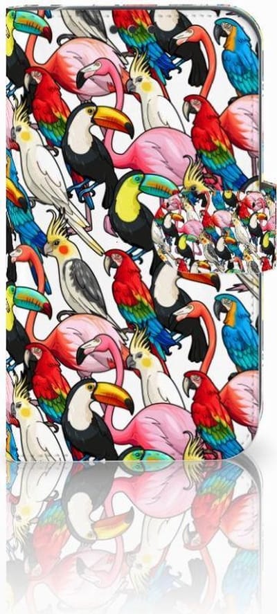Samsung Galaxy Xcover 4 | Xcover 4s Telefoonhoesje met Pasjes Birds