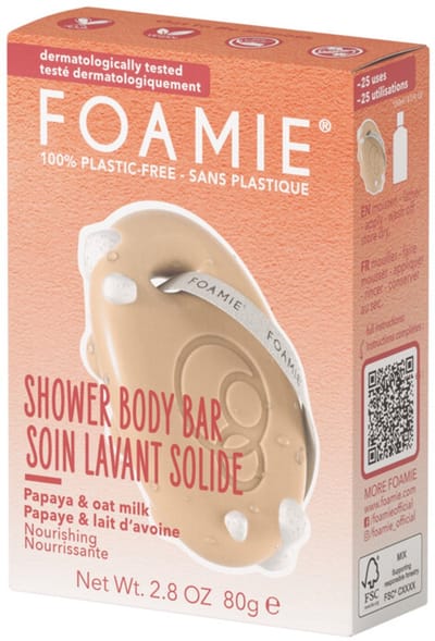 Foamie 2 in 1 Body Bar Oat to Be Smooth - 3 x - Voordeelverpakking