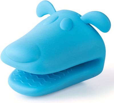 Bovista Hittebestendige Siliconen Ovenhandschoenen - Handschoenen - Ovenwanten - Barbecue - Blauw - 2 Stuks