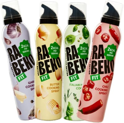 Rabeko | Mix Zero Cooking Spray | Voordeelpakket | 5 x 200 ml