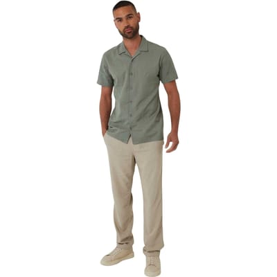 Threadbare Maples-shirt voor heren, standaardmodel (Taupe)