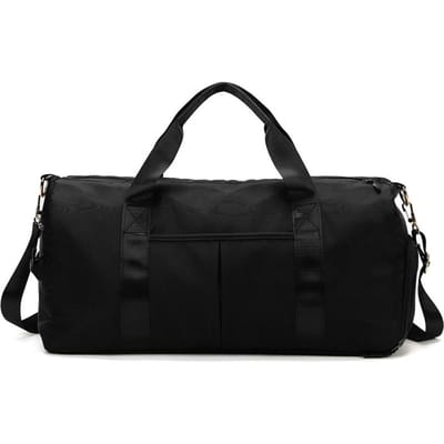 Sac de sport pour hommes et femmes, sac de sport, sac à dos de voyage avec poche humide et compartiment à chaussures pour noir
