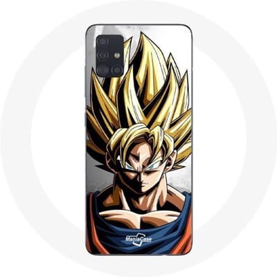 Samsung Galaxy A51 Hoesje Goku Wall Dragon Ball Super
