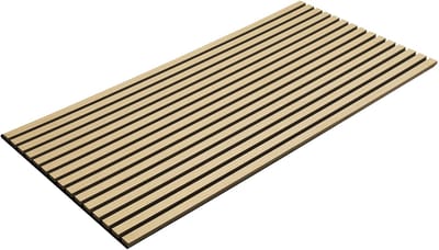 Akoestische panelen Geluidsabsorberend paneel Geluidsdemping Akoestisch Wandpaneel Geluidsdemper Wanddecoratie 120x60x2.1cm Log