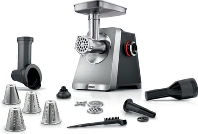 Bosch MultiPower Serie 8 - MFWS840M - Vleesmolen - Vaatwasserbestendige onderdelen - 2500W