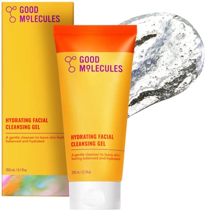 Good Molecules Hydrating Facial Cleansing Gel 200ml – Hydraterende Gezichtsreiniger met Rozenwater & Ananas Extract