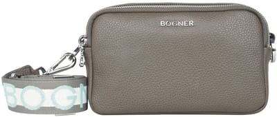Bogner Leren Schoudertas Andermatt Avy Shoulderbag Falcon Taupe