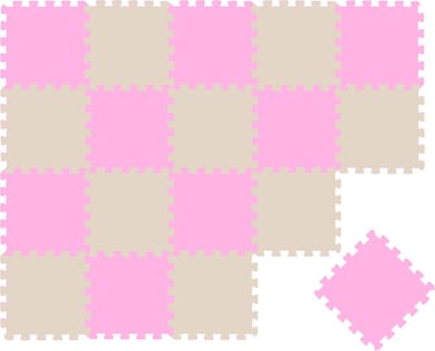 Van dag Één: 18-delige Baby Puzzel Speelmat - 30x30 EVA Schuim Kruipmat Vloermat Speeltapijt Kind