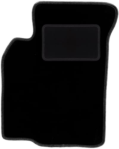 Bestuurdersmat zwart voor: Mitsubishi Colt V (CJ0) hatchback (1996-2003)