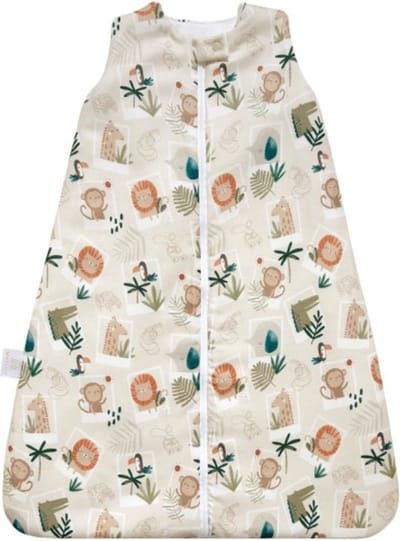 Slaapzak - Kinder - Maylily - Foto Safari print - 12-18 maanden - 100% bamboe viscose voor een ongeëvenaarde zachtheid - Hypoallergene vulling van topkwaliteit