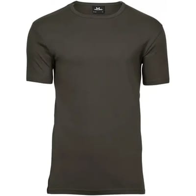 Tee Jays - Interlock T-shirt - Dark Olive maat S