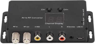 Dailygoody - UHF Modulator - TV LINK Modulator voor PAL NTSC AV naar RF Distributie