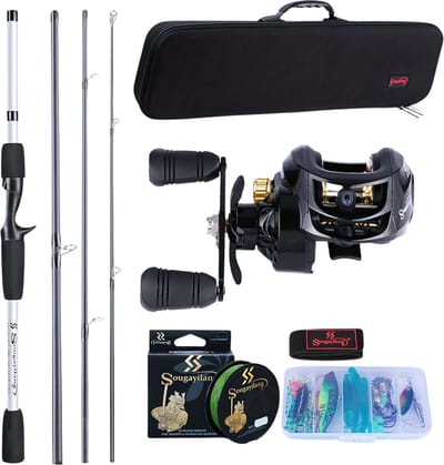 Livano Visspullen - Viskoffer - Tacklebox - Kunstaas - Vis Accessoires - Hengelsport - Spullen - Roofvis - Karper - Snoek - Zwart Rechterhand