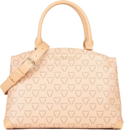 VALENTINO Handtas Lady Re Handbag Beige / Multicolor Lichtbruin