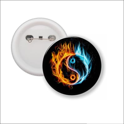 Button Met Speld - Jin Jang