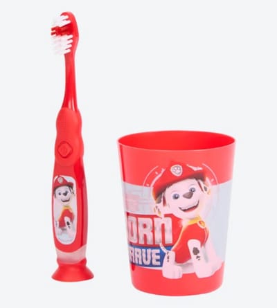 Paw Patrol Tandenborstelset voor kinderen 3+ met timer en zuignap - Marcel