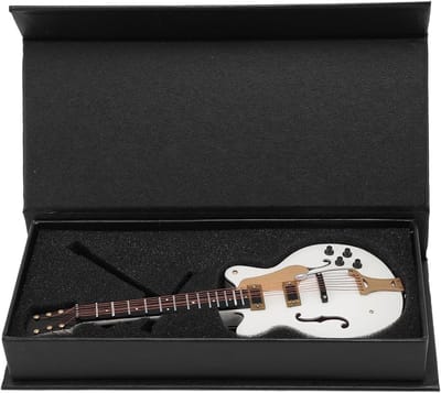 Mini Houten Gitaar - Muzikaal Speelgoed - Kinderen Leren - Hoogwaardige Constructie - 20 x 10 x 9 cm