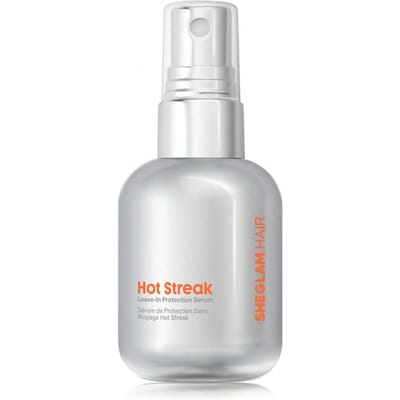 Hot Streak Leave-In Protection Serum-10ml/0.3Fl Oz, Hittebeschermende spray voor haar, Haarmasker Haarserum Hot Streak Hair Protection Haarbehandeling Serum, Alles-in-één Leave-In Spray Licht als lucht beschermt en verdedigt tegen schade Beschermt tegen UV-schade Versterkt, voedt, hydrateert haar Geschikt voor alle haartypes Krullend haarproducten Geschenk Roze Make-up Strand Festivals Haarverzorging Vakantie Zomer Haaraccessoires Terug naar school Reis