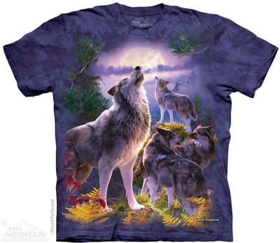 T-shirt Wolfpack Moon S