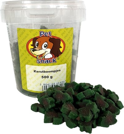 Petsnack Kerstboompjes Kerst Trainer/Snoepje - 500 GR