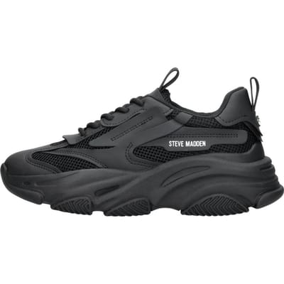 Dames Sneakers Steve Madden Posssession-e Black Zwart - Maat 41
