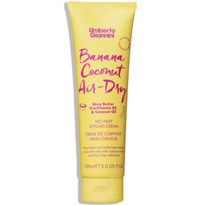 Umberto Giannini Bananenboter Coconut Air-Dry Cream Haarcrème & stylingcrème Dames 150 ml