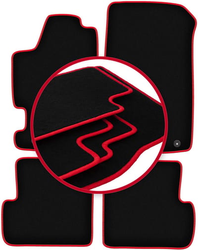 CARLUX-RED automatten voor: Renault Laguna I stationwagen, liftback (1994-2001)