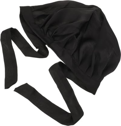Didiseaon 2 Stuks slaapmuts streamer douchemuts zijden douchemuts bandana's voor kinderen dop haar kap zijden muts slaap haar hoed creatief 's nachts muts drankjes slaapmutsje Mevrouw
