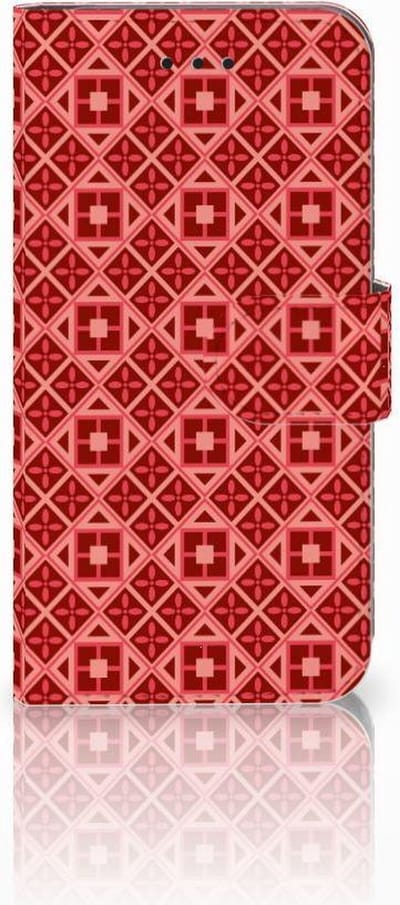 Apple iPhone X | Xs Telefoon Hoesje Batik Rood