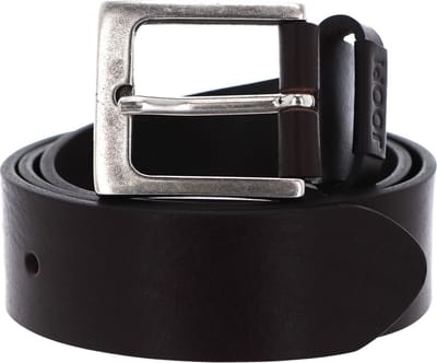 JOOP! Leren Riem Men's Jeans Belt 4,0 CM W85 D`Brown Donkerbruin