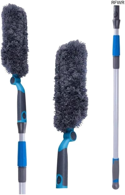 RFWR® Professionele Uitschuifbare Plumeau met Telescoopsteel - Ideaal voor Stofverwijdering in Huis