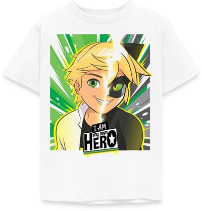 Miraculous I Am My Own Hero Adrien Cat Noir T-Shirt Kinderen