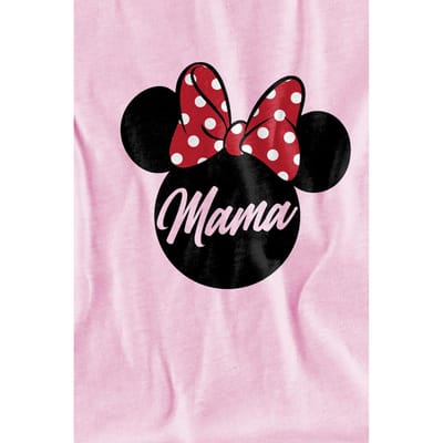 Disney Kinderen/Kinderen Mama In Oren Minnie Mouse Moederdag T-Shirt (Roze)
