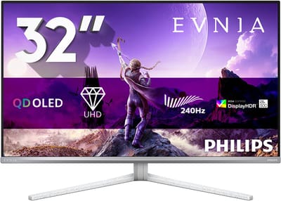 Philips Evnia 32M2N8900P - 32 inch 4K QD-OLED Gaming Monitor - 240Hz