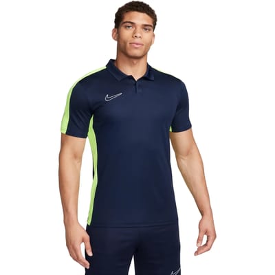 Nike Team T-shirt Heren Dri-FIT Academy 23 SS Poloshirt Donkerblauw - Maat S